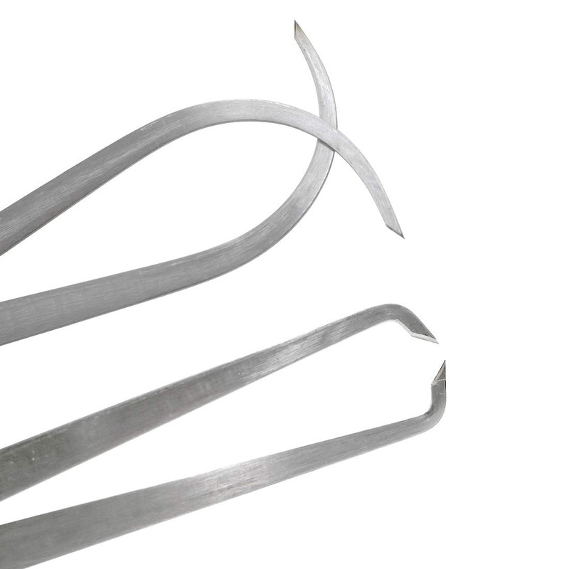 Yoohey 12" Stainless Steel Inside Outside Caliper Set Bent-Leg and