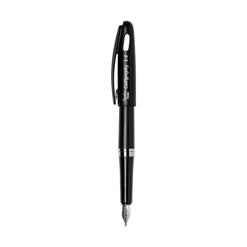 Pentel Tradio Calligraphy Pen Calligraphy Pen 1.4 mm Black
