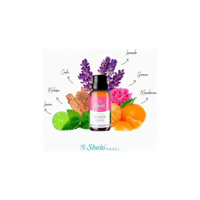 Aceite Esencial De Melissa Sheló Nabel Botella De 15ml Relaj