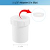 LESSO PVC Pipe, Adjustable P Trap 1 1/2 Inch, PVC