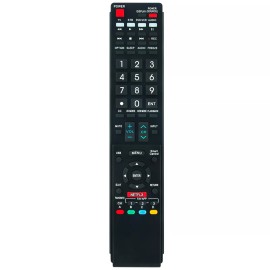 For Sharp New Replace Remote for Sharp Aquos TV LC-50LE650U LC-80LE857U LC-80C6500U