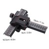 4 Way Macro Focusing Rail Slider with 1/4" Mounting Screw