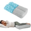 HOMBYS Shredded Memory Foam Knee Pillow for Side Sleepers, 5.5"