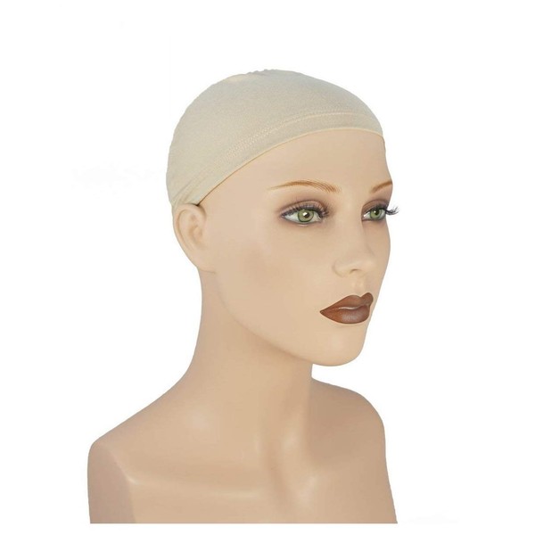 LUTTMANN® wig bamboo wig cap head protection under hood in beige skin-colored