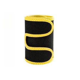 Compresión de la manga del brazo superior, manga de compresión para aliviar el dolor, envoltura ligera y ajustable, Amarillo, Talla única