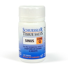 Schuessler Tissue Salts Comb Q (Sinus) 125Tabs