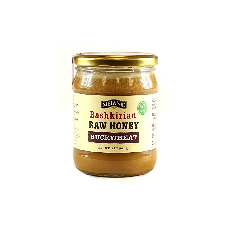 Melanie Honey Raw Bashkirian Buckwheat 22oz/624g