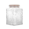 Glass Storage Jars With Airtight Lid, 23.7oz Canister For Kitchen