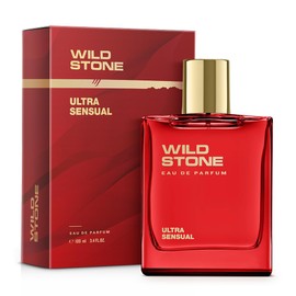 Wild Stone Ultra Sensual EDP Premium Perfume for Men, 100 Ml | Long-lasting Eau De Parfum | Luxury Fragrances | Smell Great All Day | Ideal Gift For Him