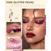 Glitter Eyeshadow Pen, Waterproof & Long-Lasting Eyeshadow Stick, Highly Pigmented