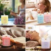 6pcs Velas Aromaticas De Soya Para Decorativas Con Caja