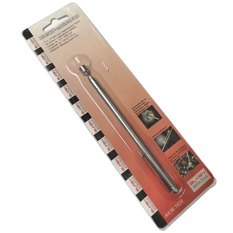 ALKAN - Telescopic magnetic pickup/magnetic gripper/magnetic rod/magnetic pen, extendable with