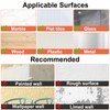 Adove Adhesive Hooks for Hanging, 24 Pack Heavy Duty Wall