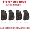 TECART Luminous Strip 5 Button Car Smart Key Fob Cover