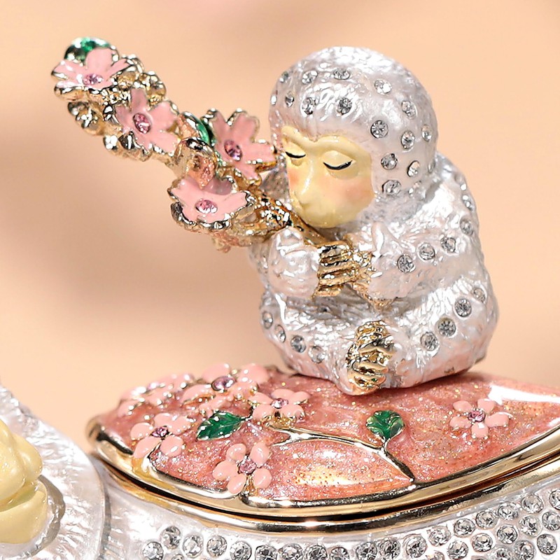 [pixia-su] PIEARTH jewelry box child Monkey (White) ex563 – 2 