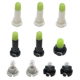 ZrAutomch Cooler Control Switch Bulb(Set of 10pcs) Fit for Toyota 4Runner 2003-2009, Replace#90010-09015 90010-09016 90010-09017 90010-09018 90010-09019