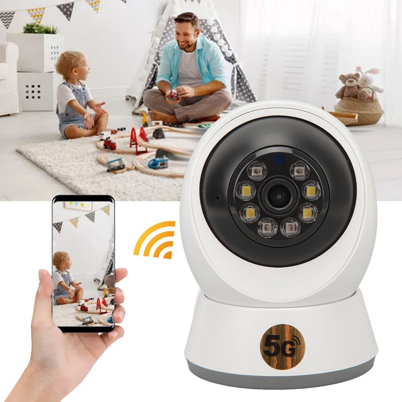 HD 1080P Home Security Camera 360 Degree Panoramic Camera 5G