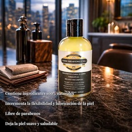 Kit SHAMPOO DE CABELLO Y SHAMPOO Y ACONDICIONADOR DE BARBA 2 EN 1 - Hidrata, Nutre y Humecta tu Barba - Manten una BARBA LIMPIA, SANA Y BRILLANTE -...