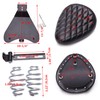 Motorcycle Solo Seat Spring W/Base Compatible with Harley Sportster Iron