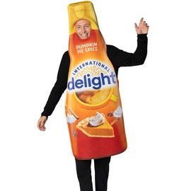 Rasta Imposta International Delight Pumpkin Spice Creamer Costume, Adult One Size