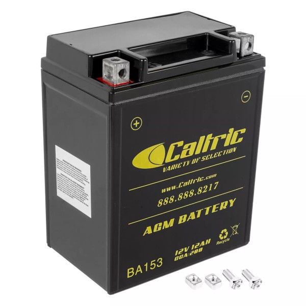 Caltric AGM Battery for Polaris Sportsman 500 Forest Tractor 2012