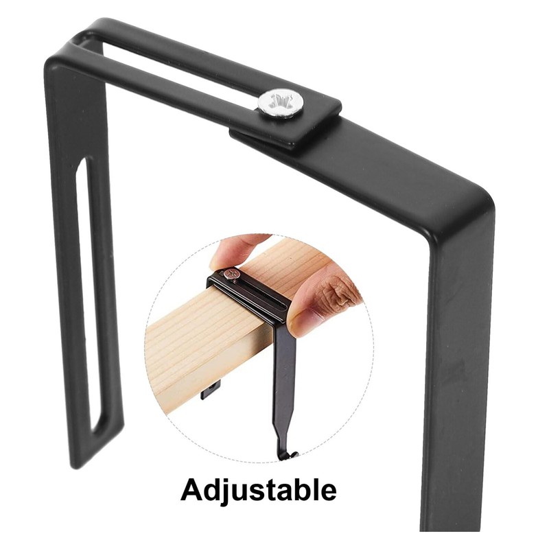 Operitacx 5pcs Adjustable Cubicle Hooks Small Hooks Partition Hanger Hanging