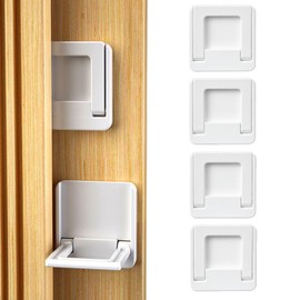 ZEWZE Window Lock, Sliding Door Stopper Set of 4, Window Stopper, Baby Guard, Safety Lock, Fall Prevention, Security Measures for Children, Babies, Pets, Dogs, Cats, Fall Prevention, Security, Fall