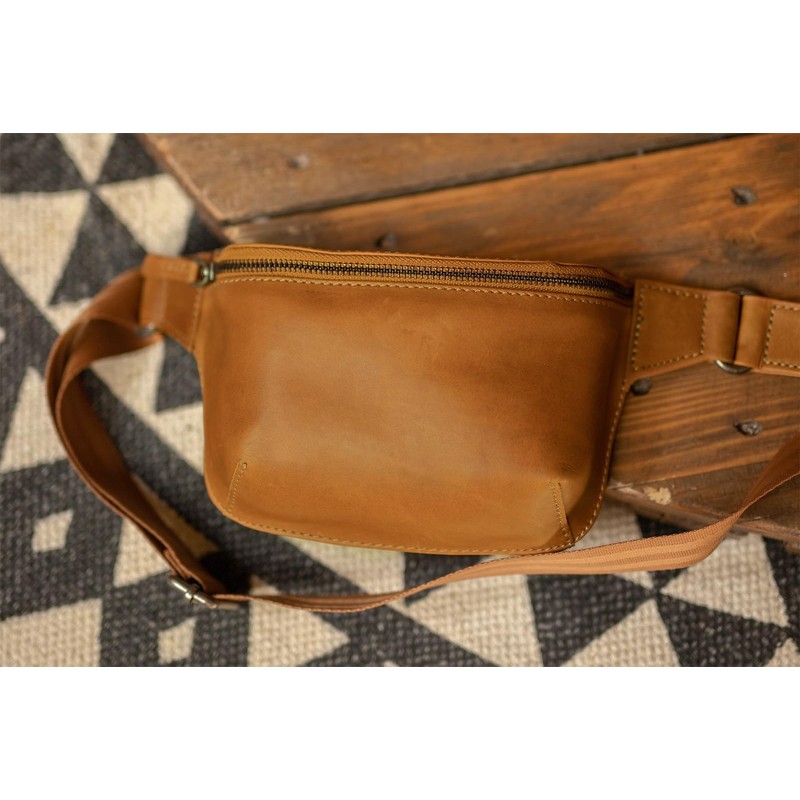 Gusti Norell Women's and Men's Leather Bum Bag Festival Bag