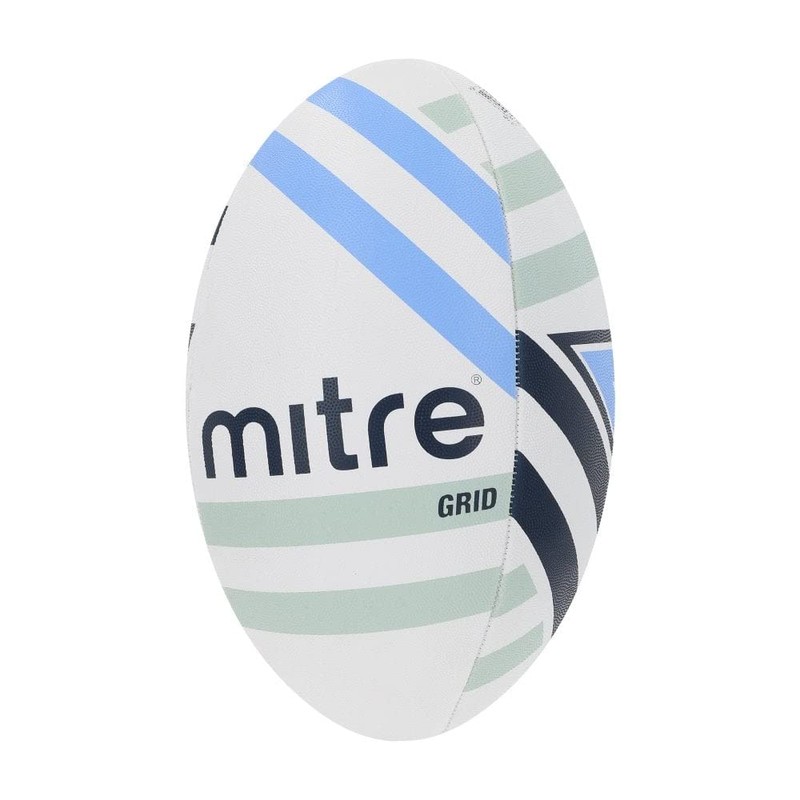 Mitre Grid Rugby Ball Size 5 Extra Strong Lining, Full