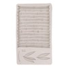 Silicone Mold Safe Elastic Grey Leaves Bamboo Design Tear Resistant