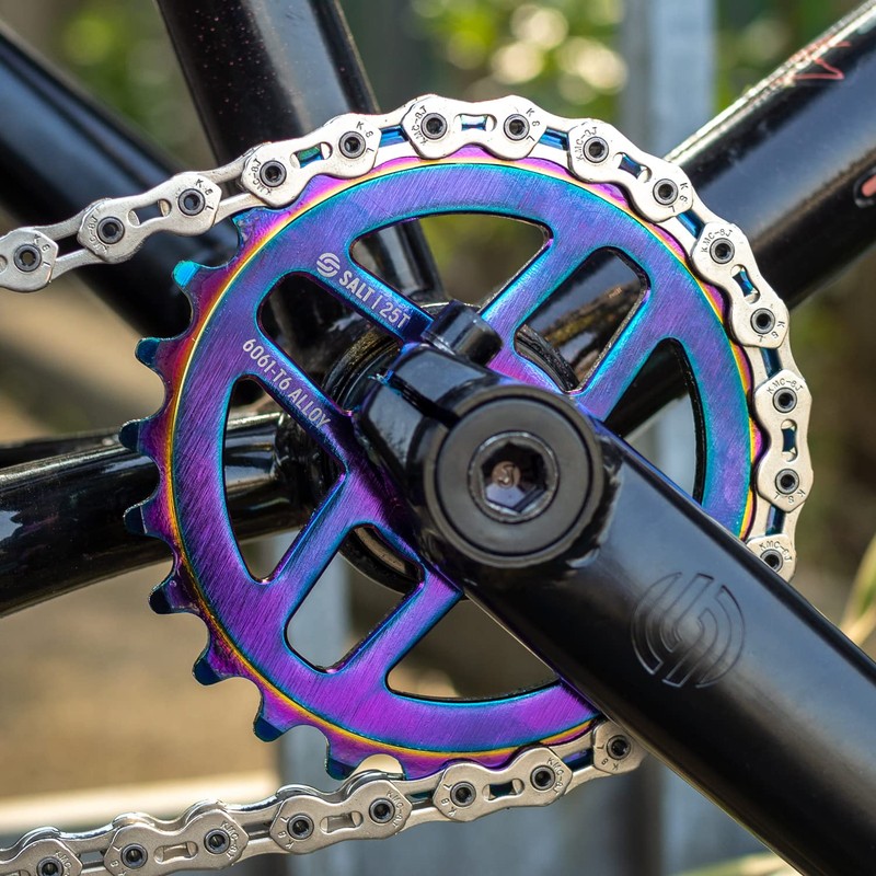 Salt Bicycle BMX Chain Ring PRO Sprocket 25T Gold