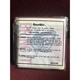 Cheer Stix New Jersey / Brooklyn Nets Bring It On Cheer Stix. Package Contains 2 Stix, New