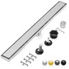 DLONE Linear Shower Drain | 48" AISI 304 Stainless Steel