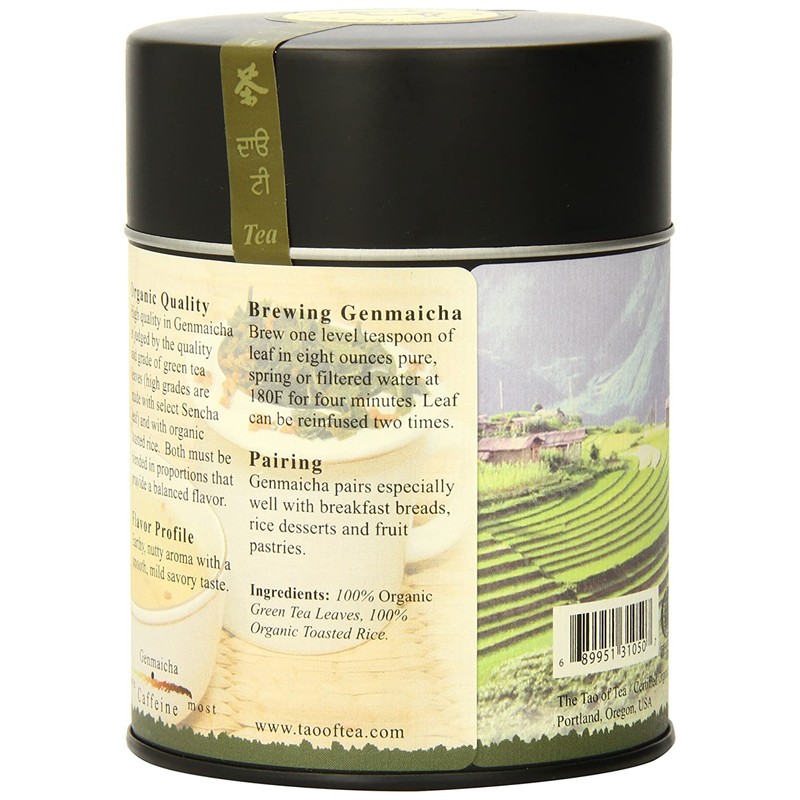 The Tao of Tea, Genmaicha Green Tea And Toasted Rice,