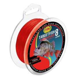 WFT TF8 Perch Line Red 150 m Diameter / Load Capacity 0.10 mm / 7 kg Load Capacity