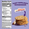 Back to Nature - Stoneground Wheat Crackers - Garlic &