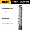 Titan Pro-X 63704 4-Pound x 15-Inch Drilling Hammer