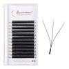 Lunamoon Volume Eyelashes, 3D W Eyelash Extension, Premade Fans Eyelash