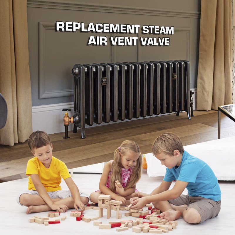 Midline Valve 6I934-5 Steam Radiator Valve; Air Vent Temperature Control;