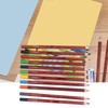 12Pcs Pastel Pencils Wooden Rod Professional Sketching Painting Tool Art