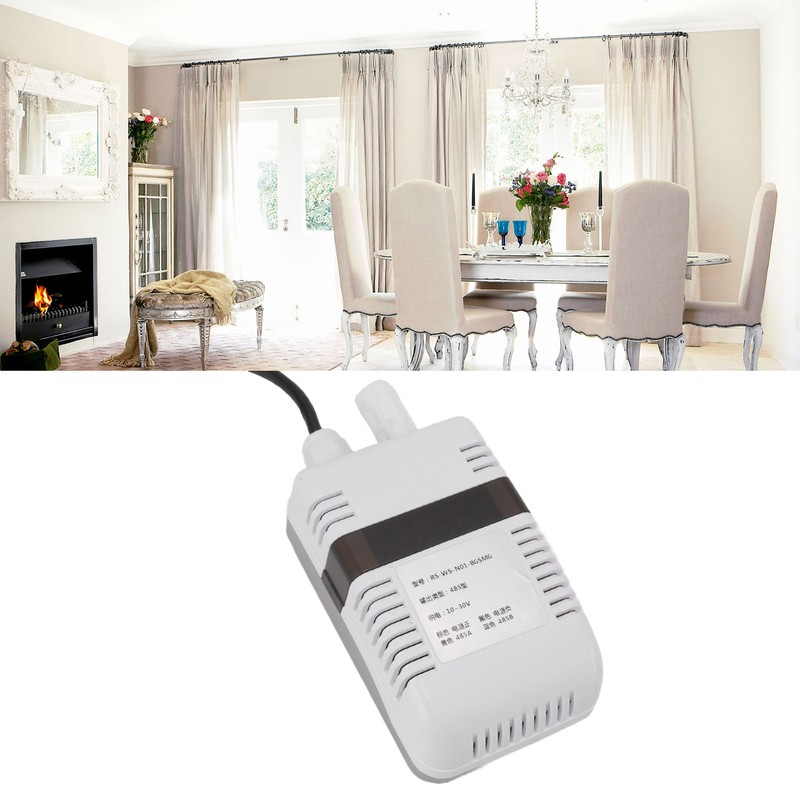 10‑30V Wall Mounted Multi Element Transmitter 485 Mode Temperature Humidity