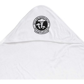Azeeda 'Looking For Chanterelles' Baby Hooded Towel (HT00035128)