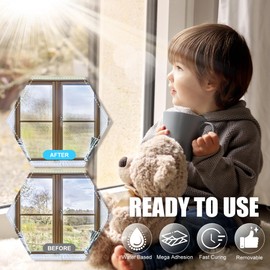 Frosted Glass Paint - 18oz Windows Privacy Paint, UV Resistant and Waterproof Frosted Glass Spray for Bathroom Kitchen Door and Office Window Frosting Surfaces, Peep-Proof Mirror Film