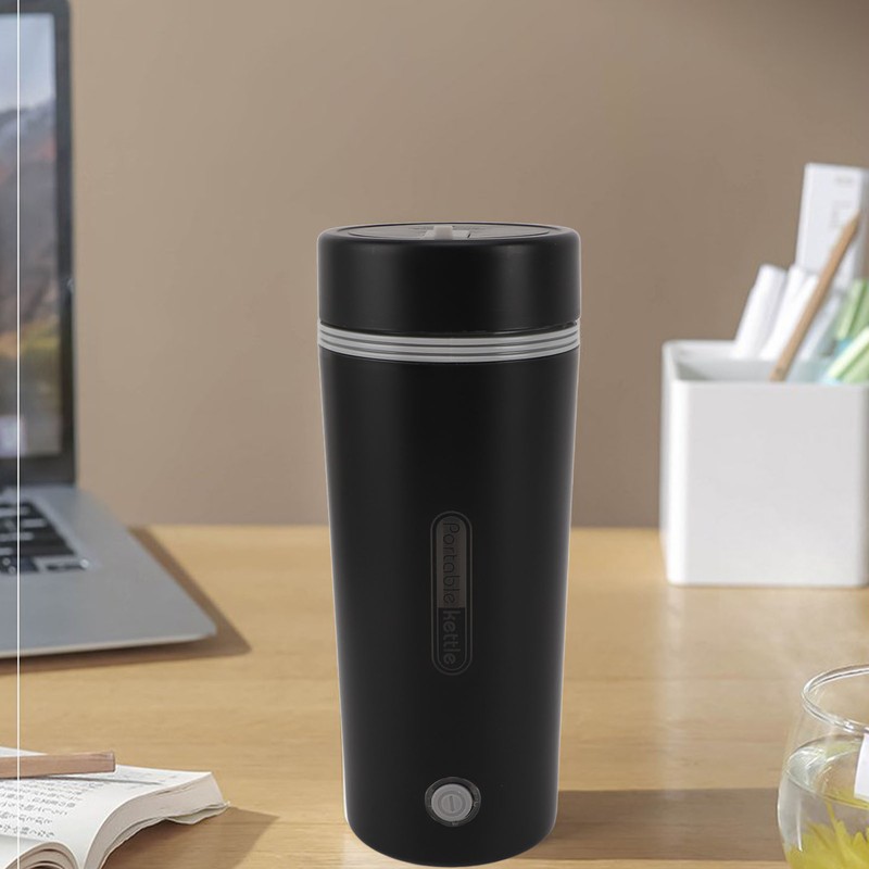Travel Electric Kettle 300W 350ml Stainless Steel Automatic Insulation Portable
