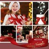 18.2m Merry Christmas Ribbon Roll for Gift Wrapping Grosgrain Wrapping