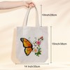 Louise Maelys Canvas Tote Bag Embroidery Kit for Beginners,Cross Stitch