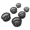 6pcs Silicone Cupping Set High Transparency Wet Absorption Negative Pressure