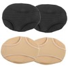 LALAFINA 6 Pairs Forefoot Pad Arch Support Shoe Insoles Heel