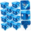 Gadpiparty 5sets Cube Foil Dice Balloons Birthday Party Decorations Blue