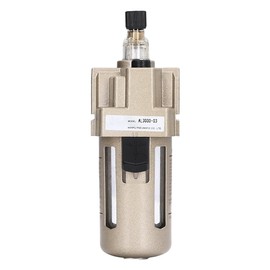 Namvo Air Drain Filter, 3/8 Air Compressor Drain Oil Water Moisture Trap Separator AL3000-03, Air Compressor Replacement Parts